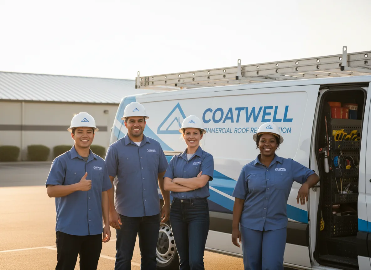 Commercial roof coating company in Glen Haven, CO